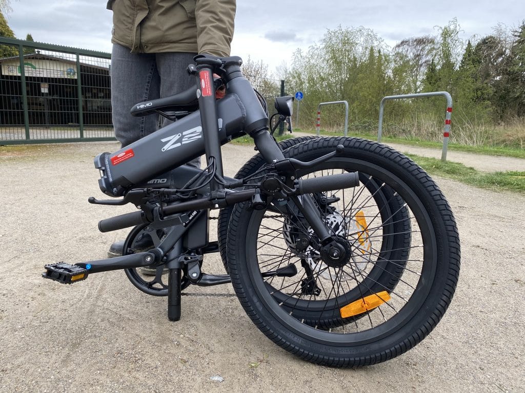 Flinkes China Faltrad zusammengeklappt - e bike news