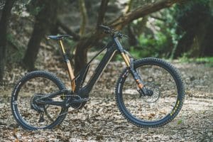 Dieses abgefahrene Debut-E-Mountainbike ist ein Exot auf dem Trail