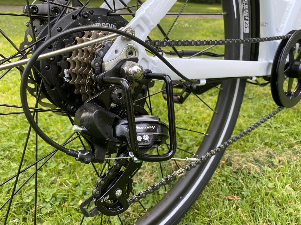 Eleglide T1 Schaltwerk mit Schutzbügel und Antrieb - eBikeNews