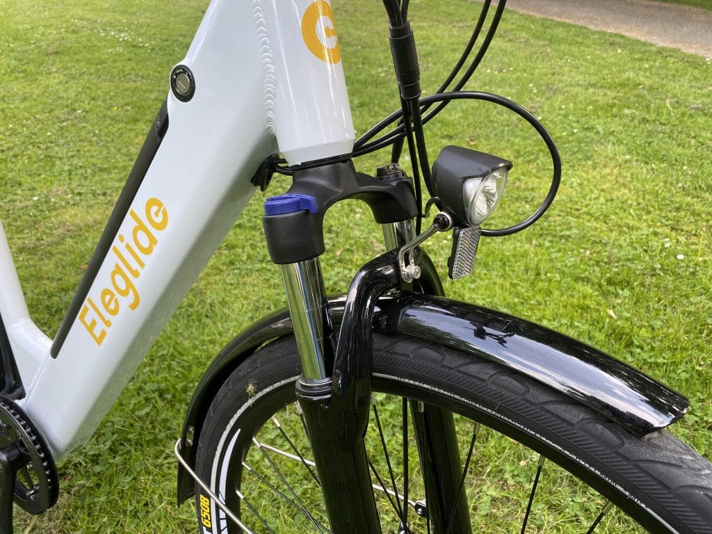 Eleglide Tiefeinsteiger - Federgabel und LED Frontlicht - ebike news