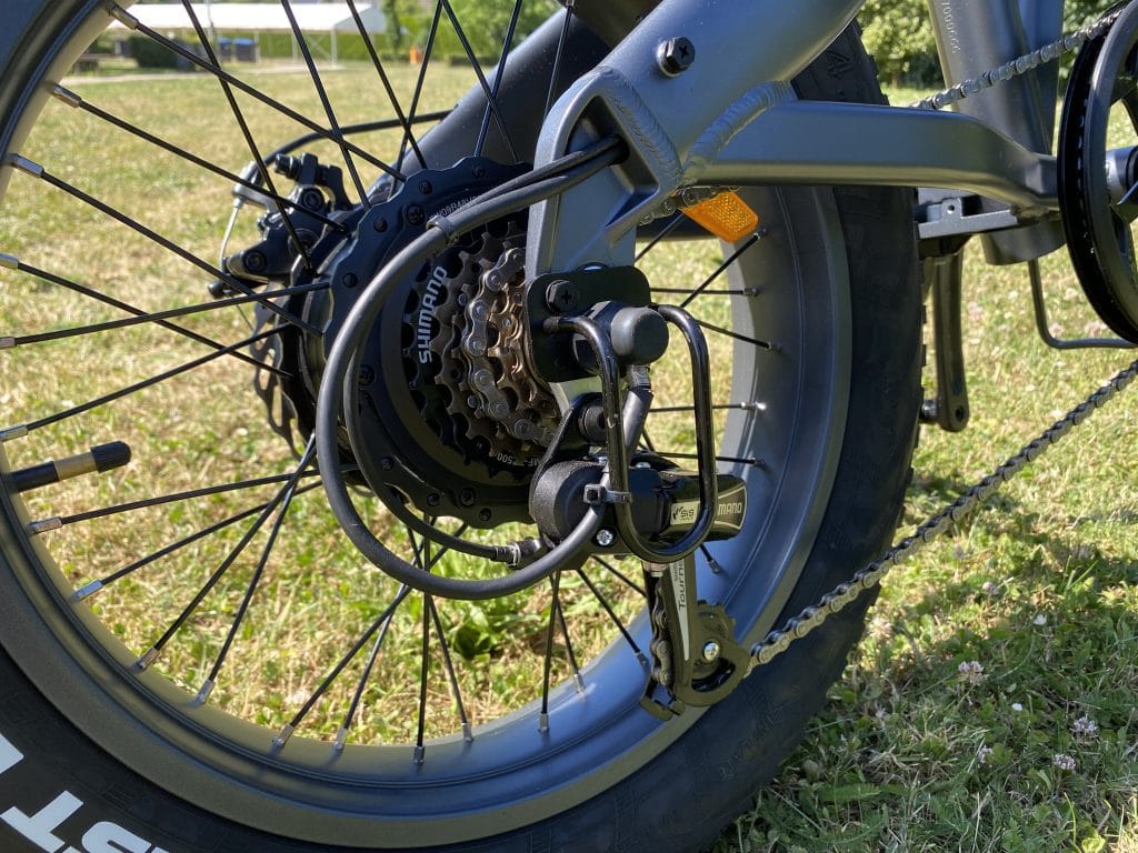 Antrieb und Shimanoschaltwerk im Test