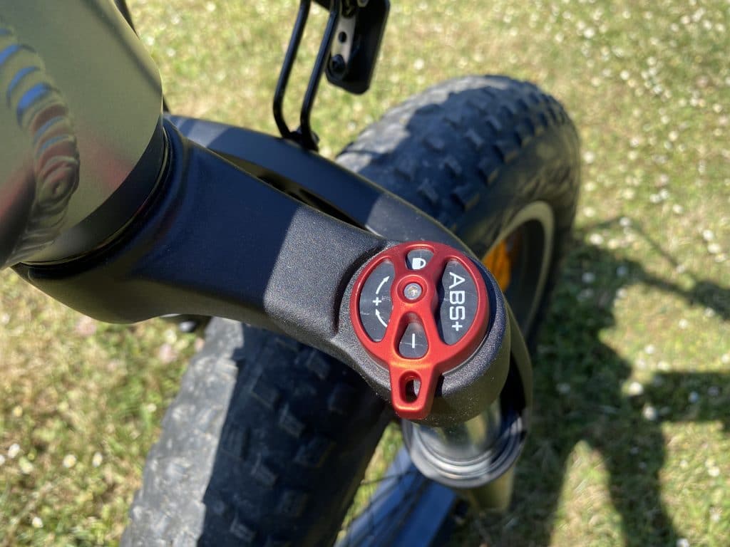 Federgabel mit Lockout und Einstellfunktion