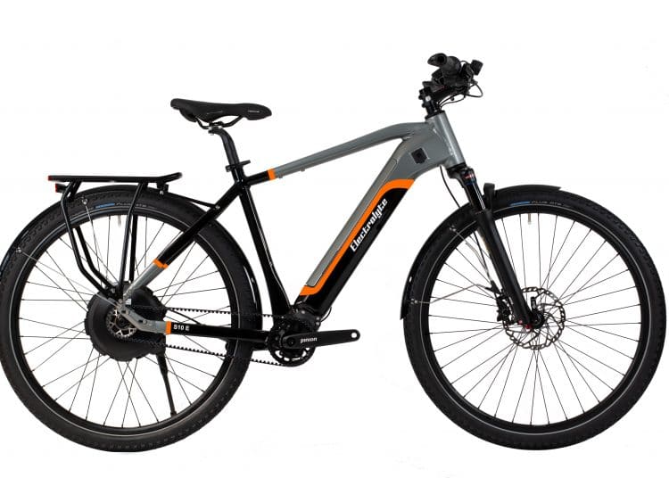 E-Bike | E-Trekkingrad | Electrolyte - S10E seitenansicht