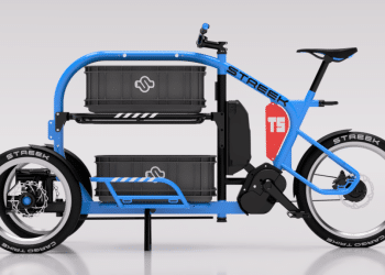 Envision Streek: Kompaktes E-Cargo mit drei Rädern und zwei Ladeebenen - eBikeNews