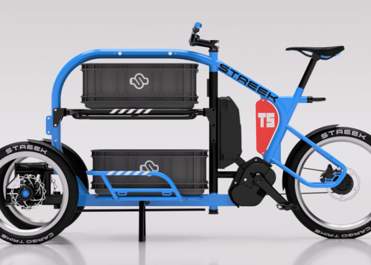 Envision Streek: Kompaktes E-Cargo mit drei Rädern und zwei Ladeebenen - eBikeNews