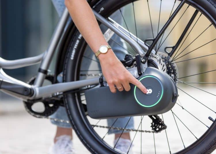 E-Bike Nachrüstsatz | Nachrüstantrieb | Scheibenbremse - skarper macht jedes fahrrad mit einem klick zum e bike