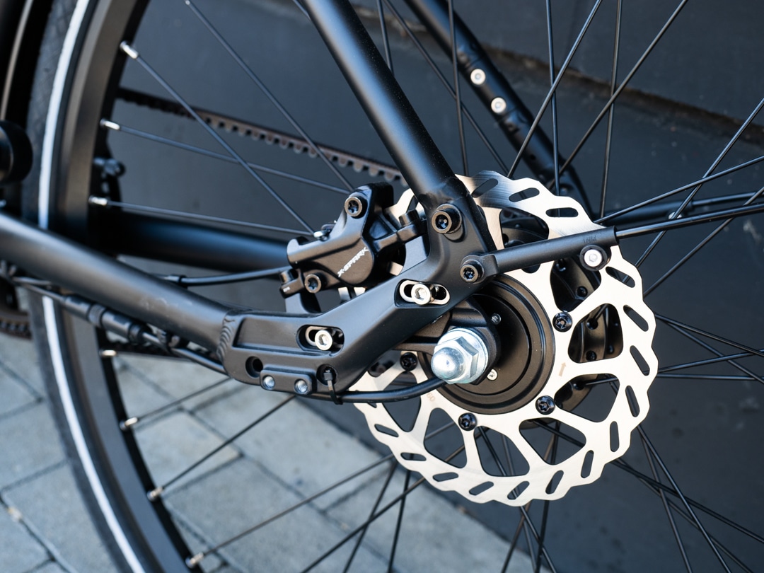 Scheibenbremsen von X-Spark am Tenways CGO600