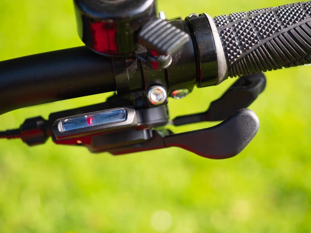 Shifter ebenfalls von Shimano Deore