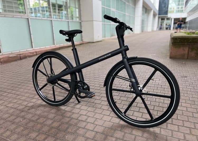 Honbike U4: Wir sind das E-Bike mit "schiefem" Rahmen auf der Eurobike gefahren - eBikeNews