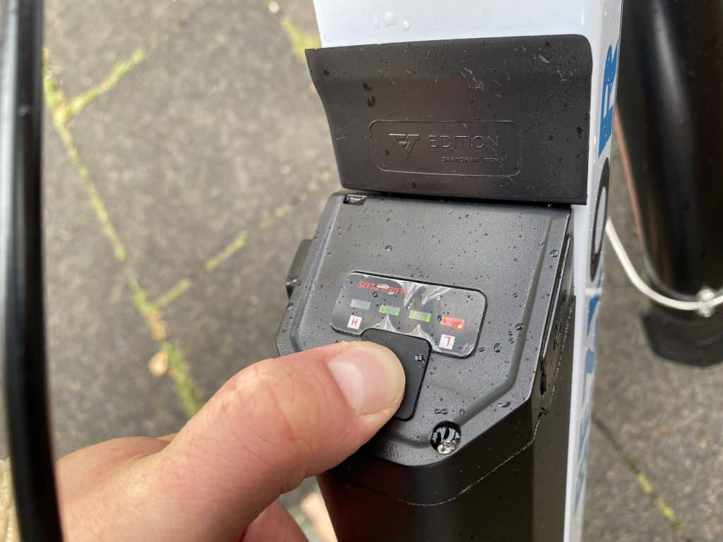 Akku wirkt etwas rustikal - eBikeNews