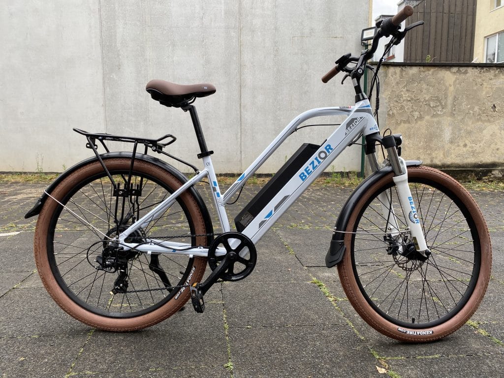 Bezior M2 Trapezrahmen in weiß - eBikeNews