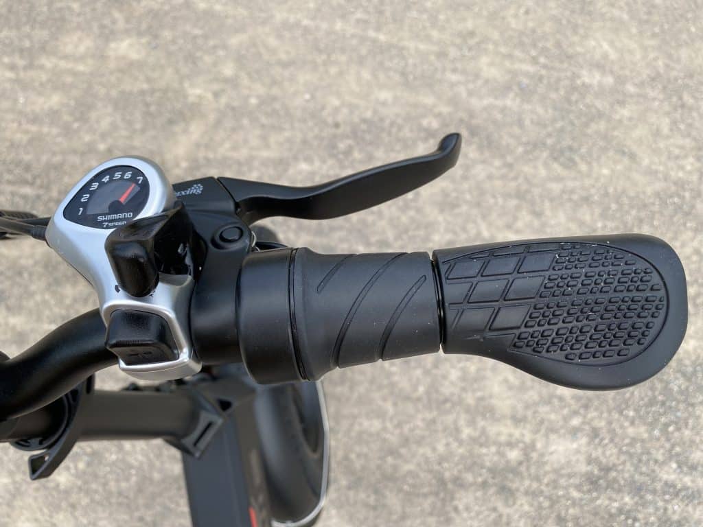 Gasgriff am Engwe Motor X ist nicht legal