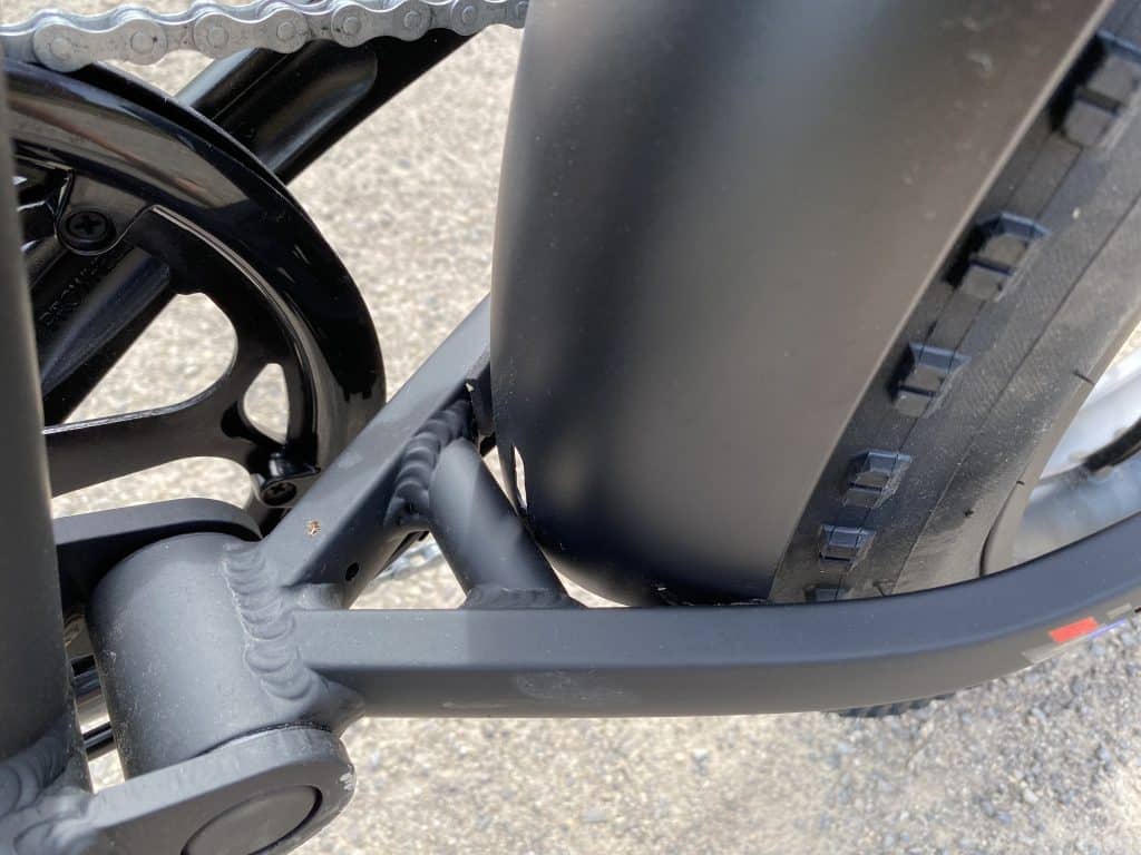 Schutzblech klappert beim Engwe Motor X Test