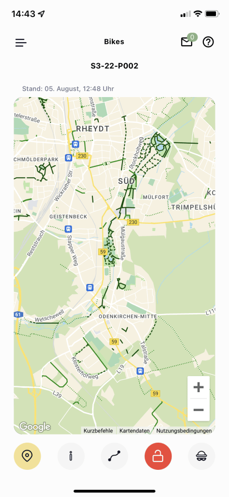 Smartphone App Smafo Connect