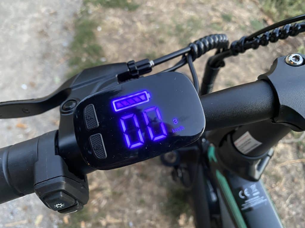Fiido M1 Display mit 3 Stufen