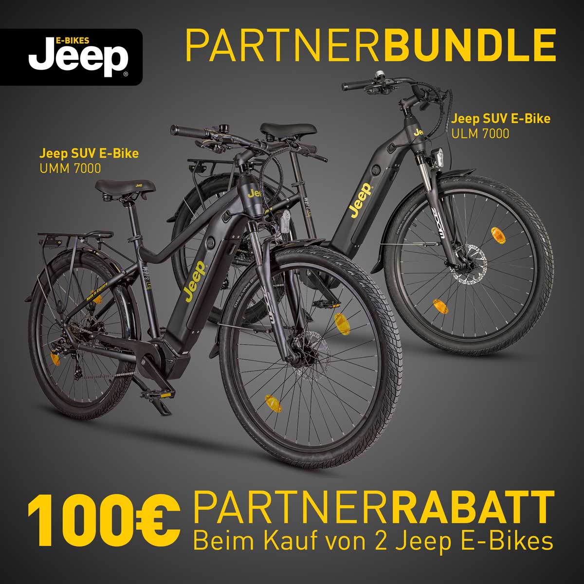 Angebot | E-Bike | E-SUV - Partnerrabatt Jeep SUV