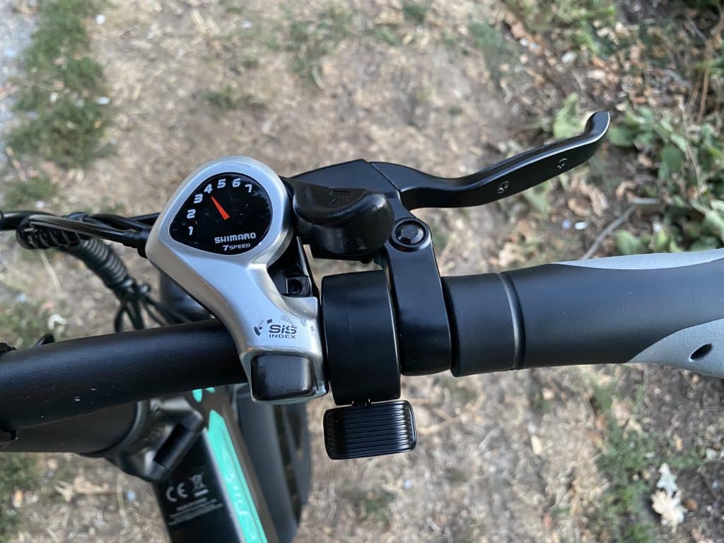 Shimano 7 Gang Schaltung mit Gashebel