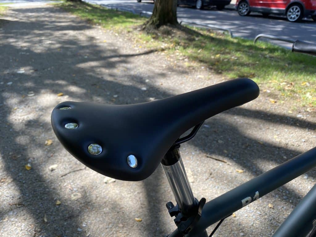 bequemer Sattel am Avaka E-Bike