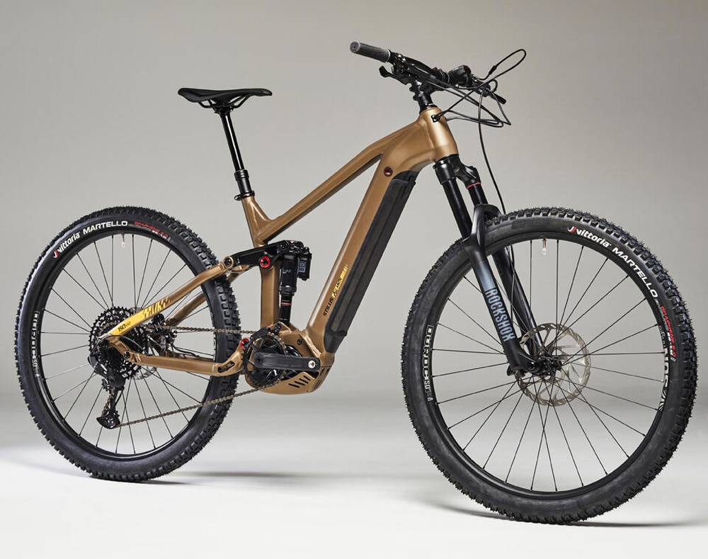 Gnstige E-Fullys: Decathlon bringt drei stylische E-MTBs auf den Markt