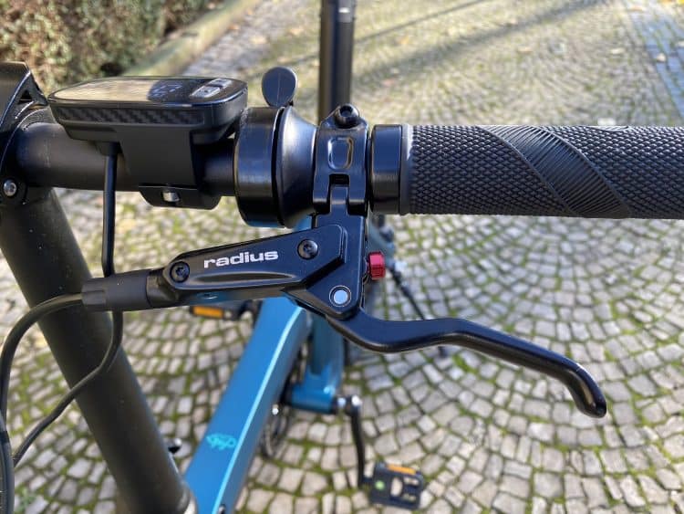 Bremshebel am Fiido X - eBikeNews