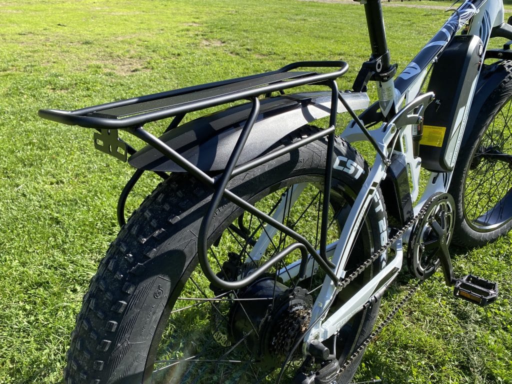 Gepäckträger am Fully gut gelöst - eBikeNews