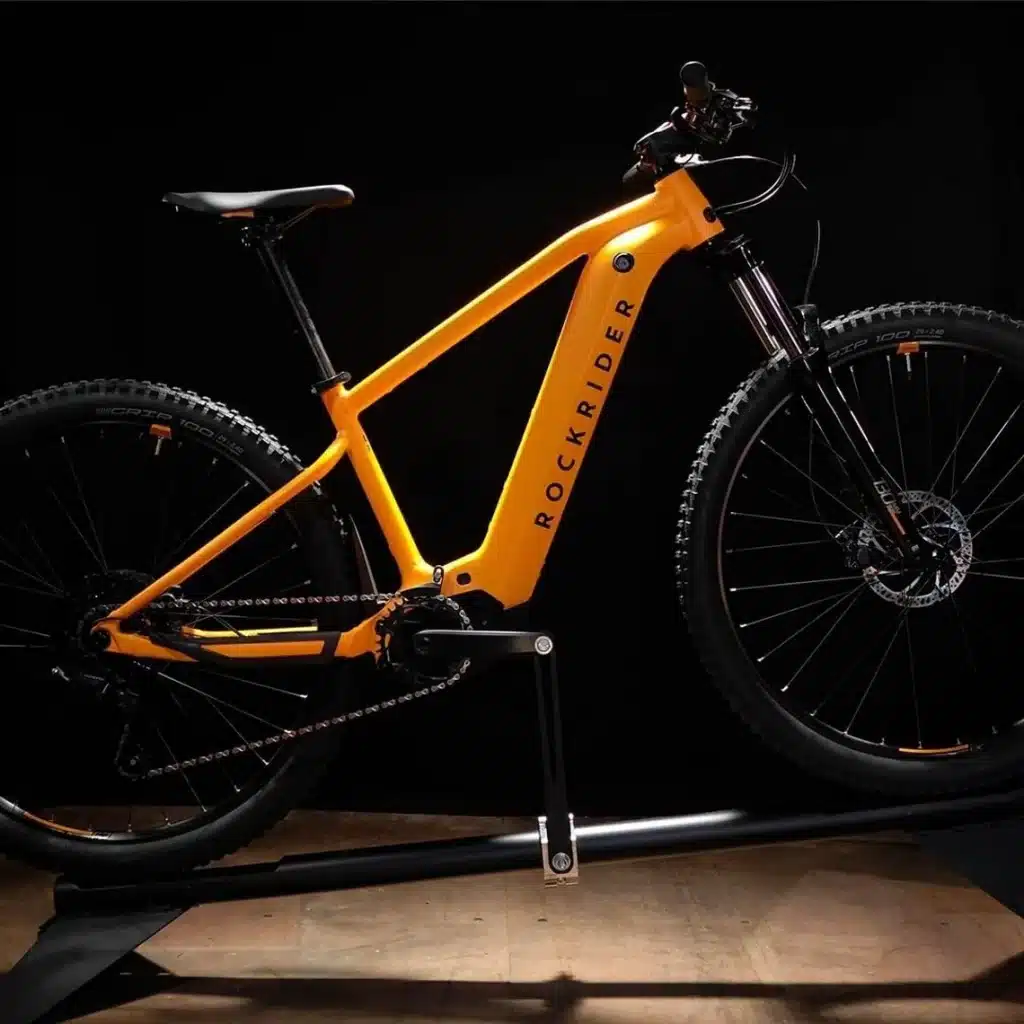 rockrider-e-expl-520-s-gelb
