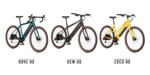 Kona HD: Neue E-Bikes mit Nabenmotor von SR Suntour