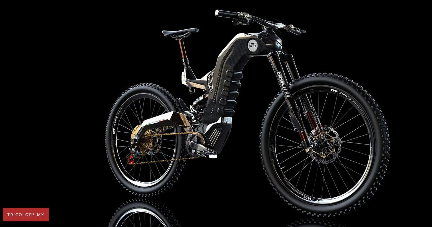 E-Mountainbike | E-MTB | Mittelmotor - Moto Parilla Tricolore 3 MX