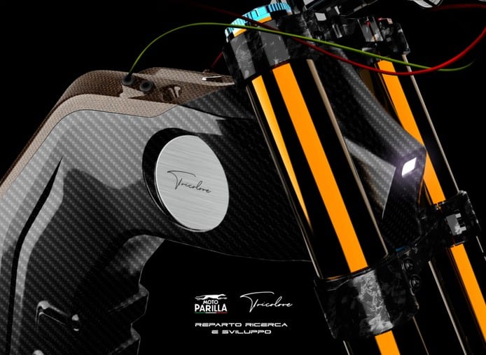 E-Mountainbike | E-MTB | Mittelmotor - Moto Parilla Tricolore 6