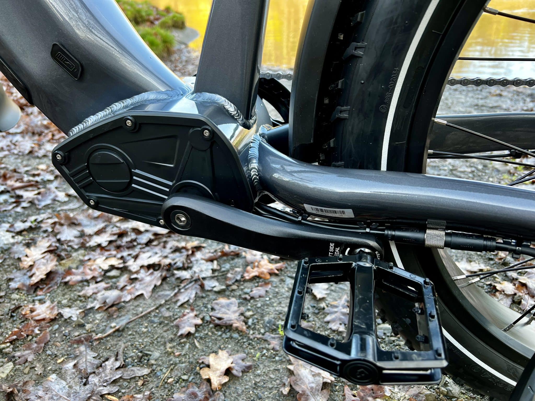 Himiway Zebra: Mit Aussparung für einen Mittelmotor - hier befindet sich der Controller | Quelle: eBikeNews