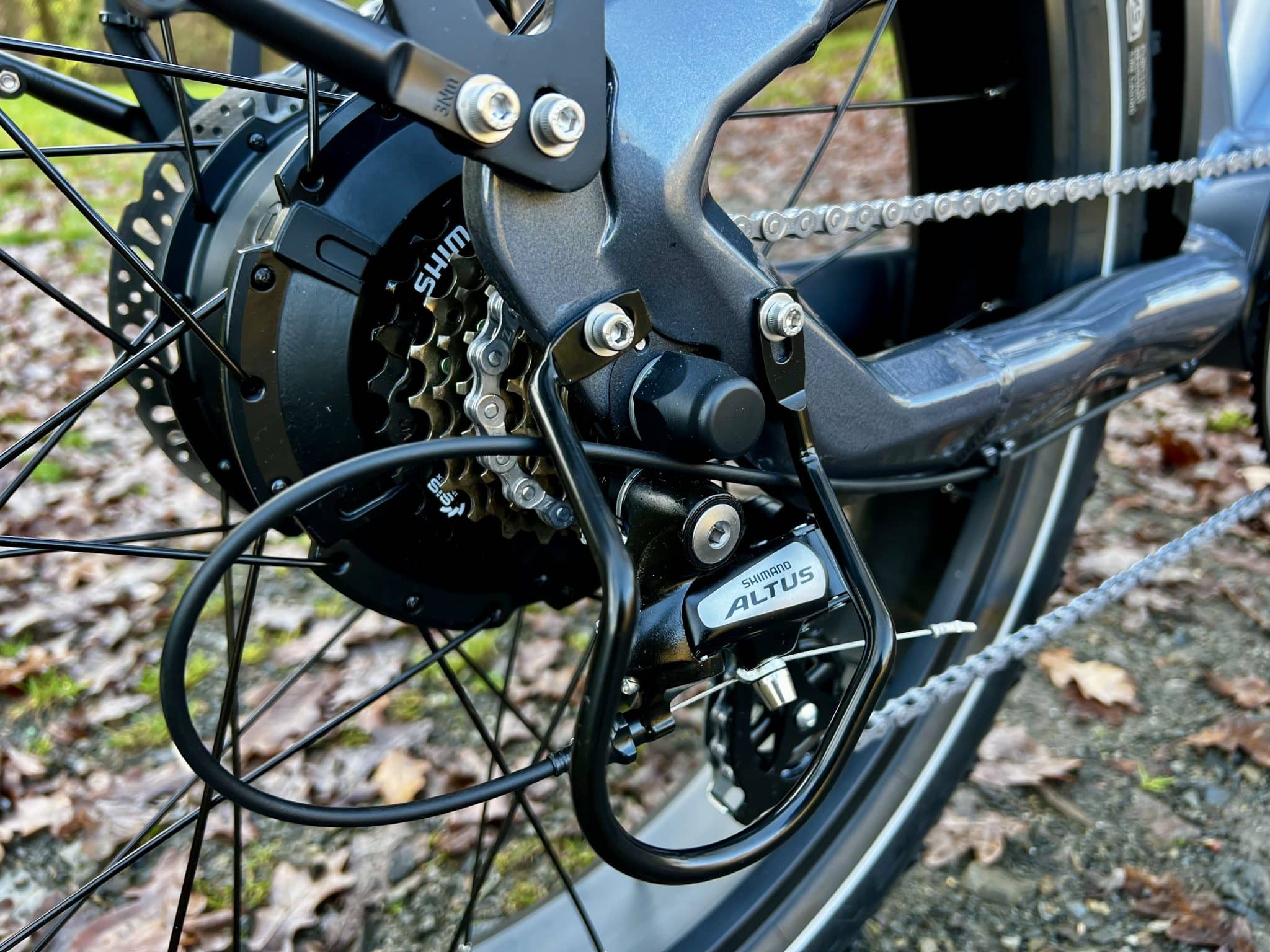Himiway Zebra: Der Hinterradantrieb wird durch einen Pedalsensor angesteuert | Quelle: eBikeNews