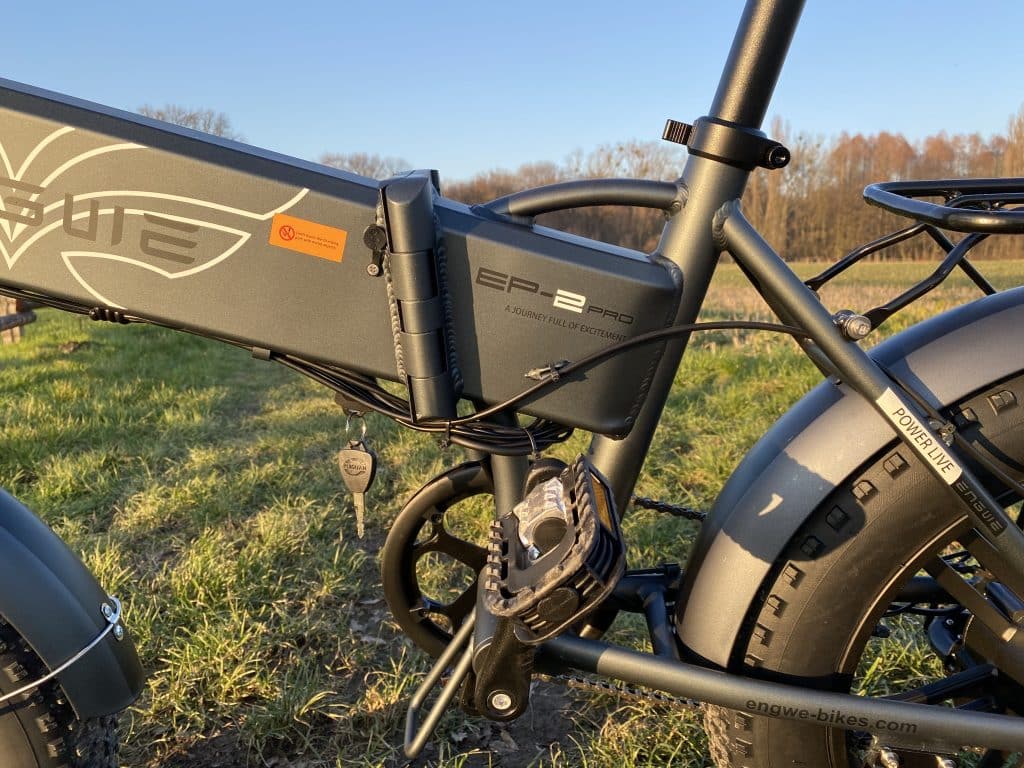 Engwe EP-2 Pro funktioniert nur mit Schlüssel