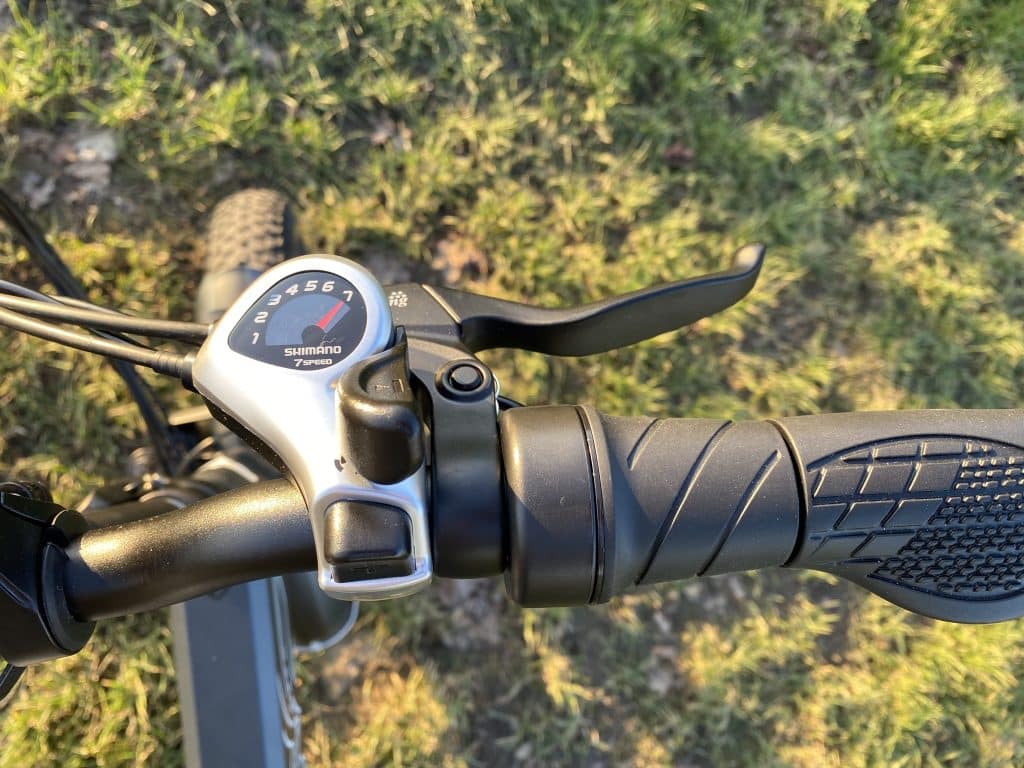 Gasgriff und Shimano 7 Gang Schaltung