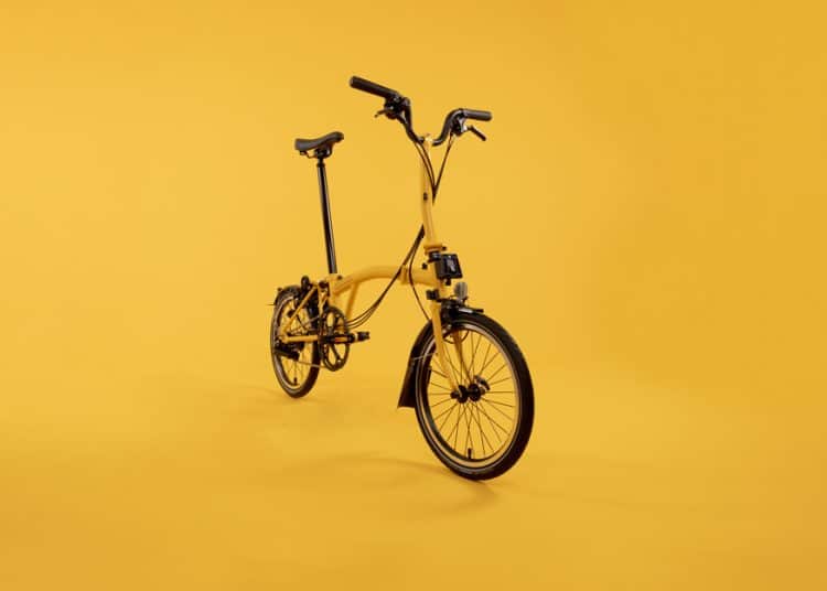 Brompton C Line: E-Faltrad gibt es jetzt auch in strahlendem Gelb - eBikeNews