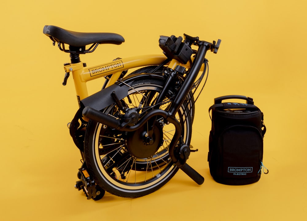 Brompton Electric C Line Bumblebee Yellow - eBikeNews