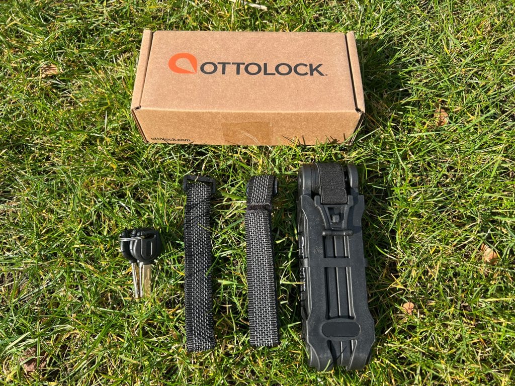 Ottolock Sidekick Faltschloss Lieferumfang - eBikeNews