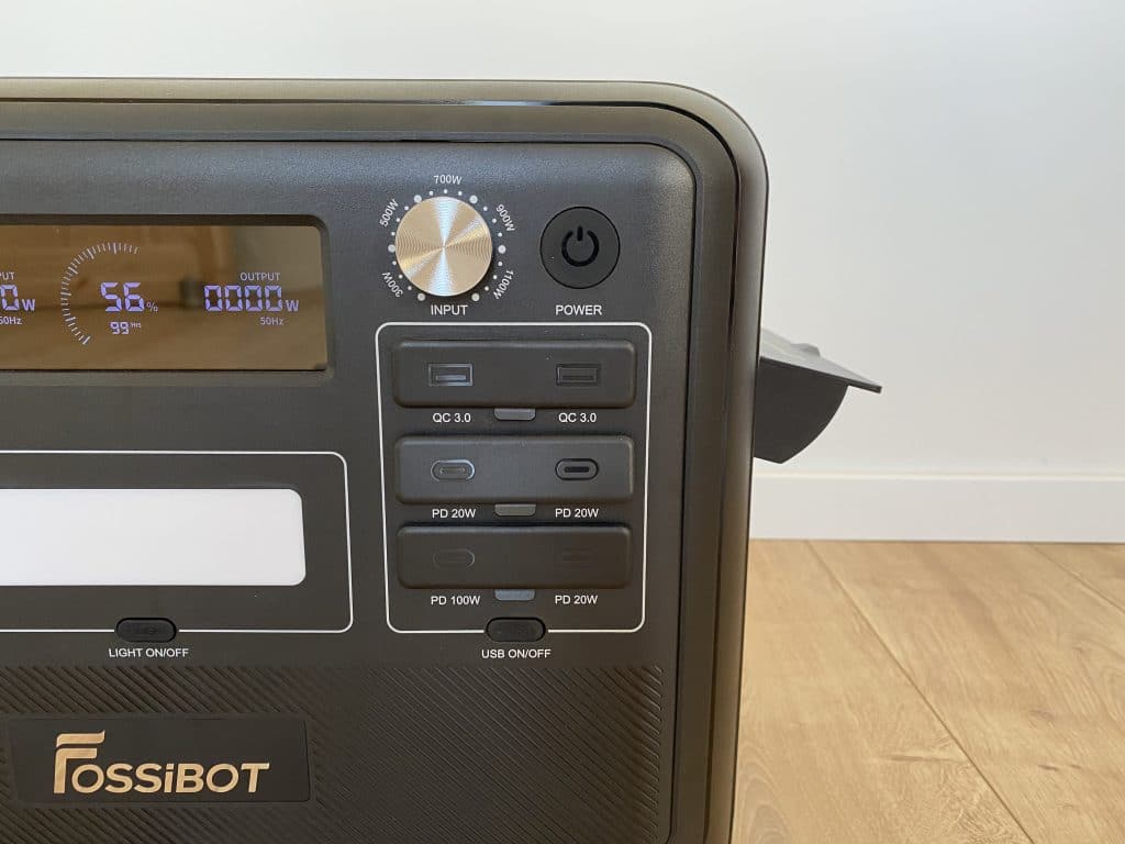 Die Powerstation hat ausreichend USB Anschlüsse