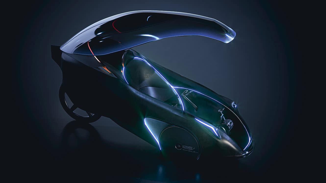Carbon | E-Trike | Mittelmotor - Iris innen