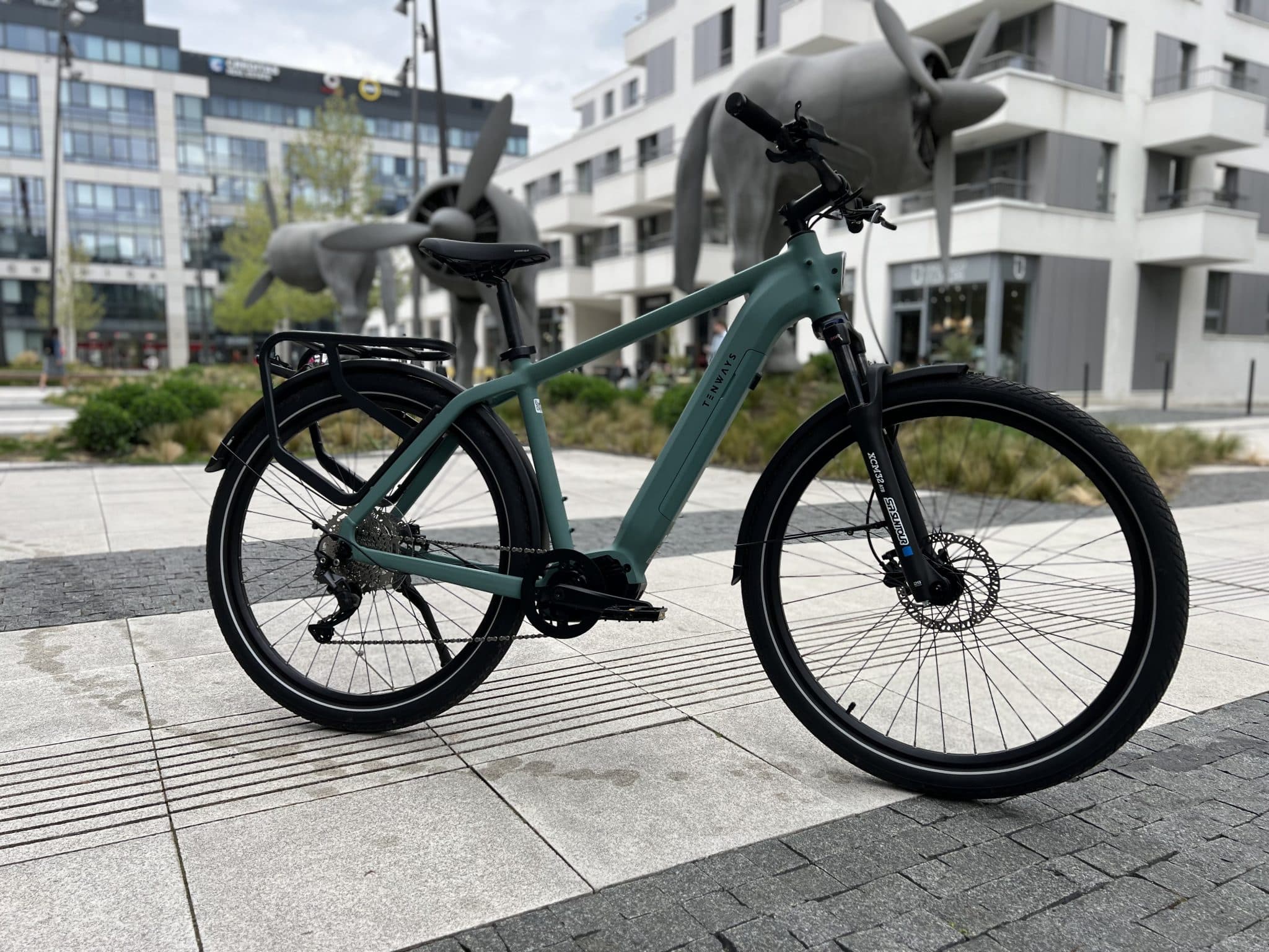 Tenways AGO X - Das SUV E-Bike macht in der Stadt und im Wald eine gute Figur | Foto: eBikeNews