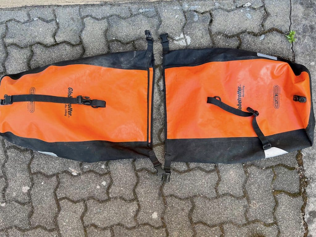 Ortlieb Back Roller nach 6 Jahren Einsatz