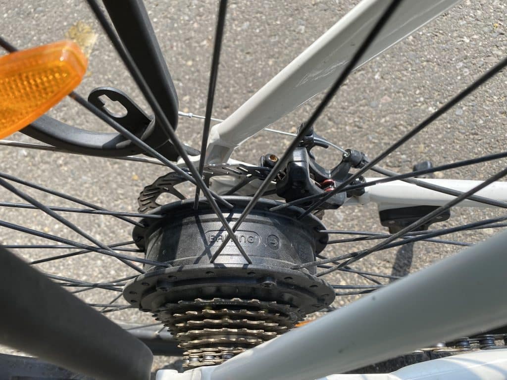 Bafang Heckantrieb hat ordentlich Power