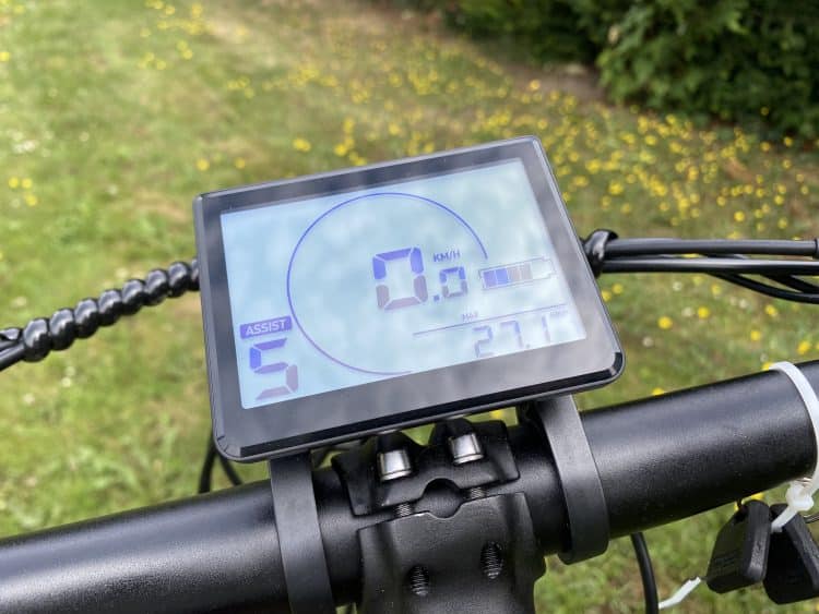 Display ist groß und hell
