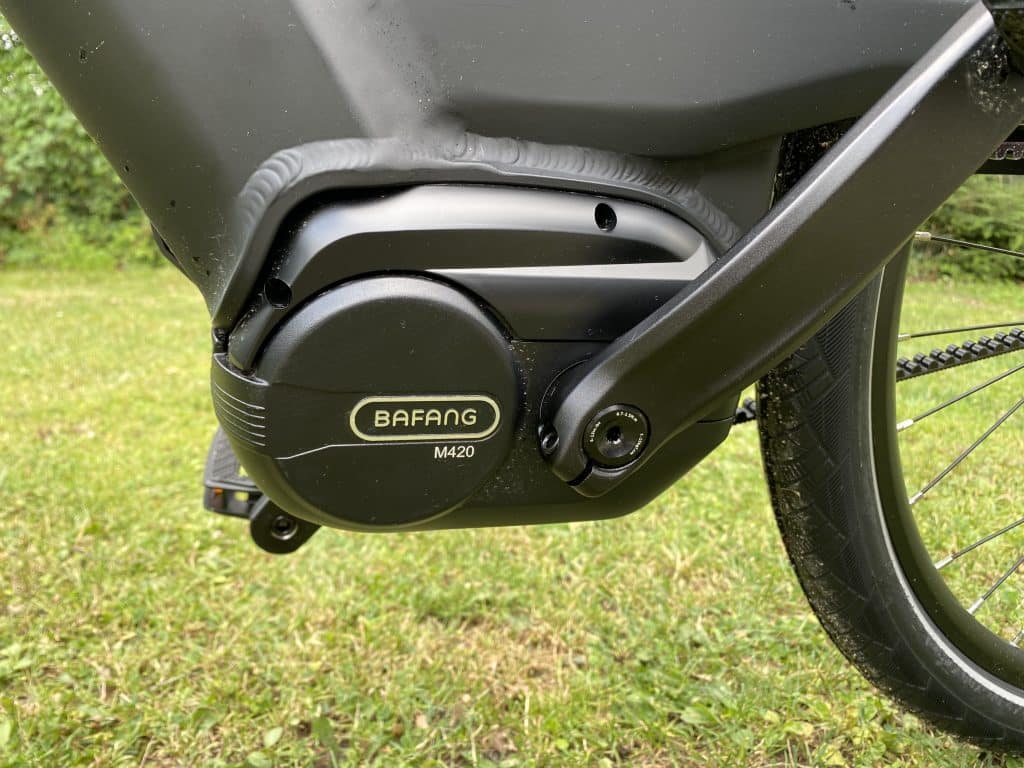 Bafang Antrieb M420 liefert sehr natürliches Fahrverhalten