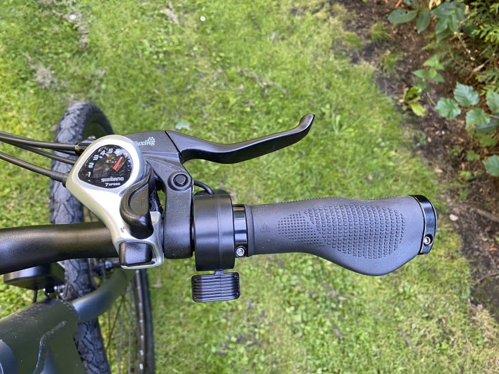 Ergo Griffe mit Schalthebel und Bremse