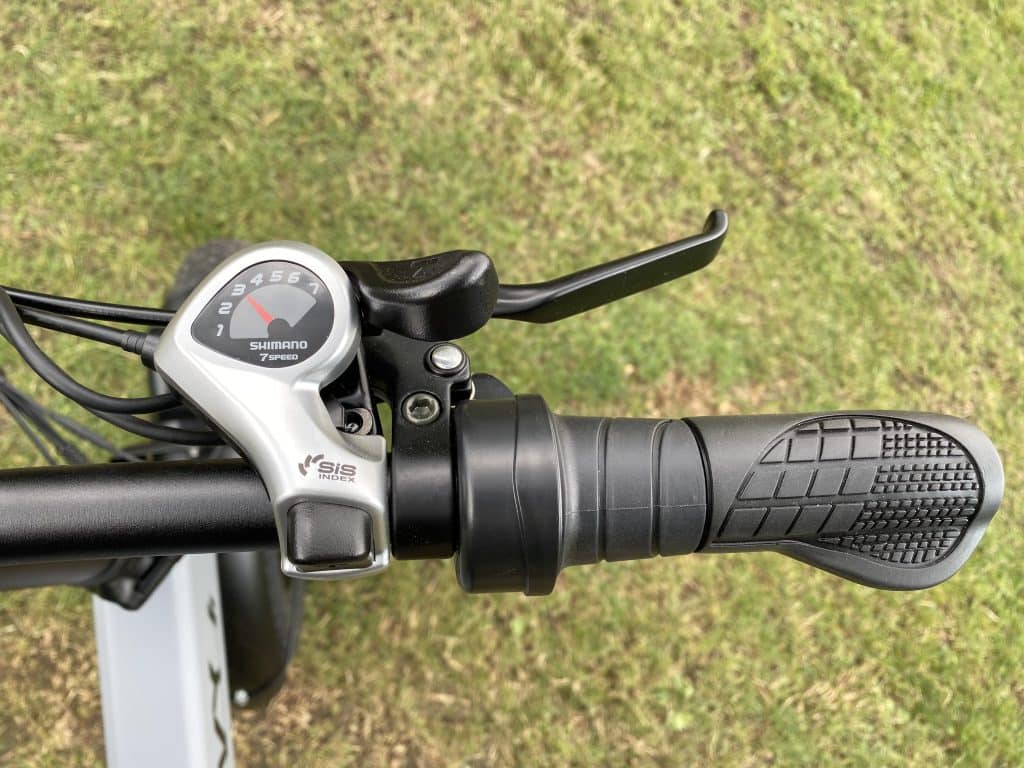 Gasgriff und Shimano 7-Gang-Schaltung - eBikeNews