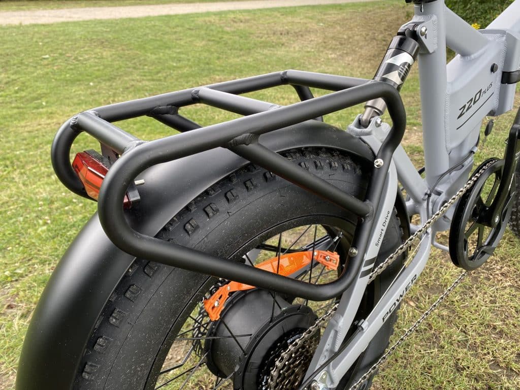 Gepäckträger am PVY Z20 Plus kann 50 kg zuladen - eBikeNews