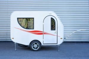 Hupi: Dieser Wohnwagen kommt an das E-Bike