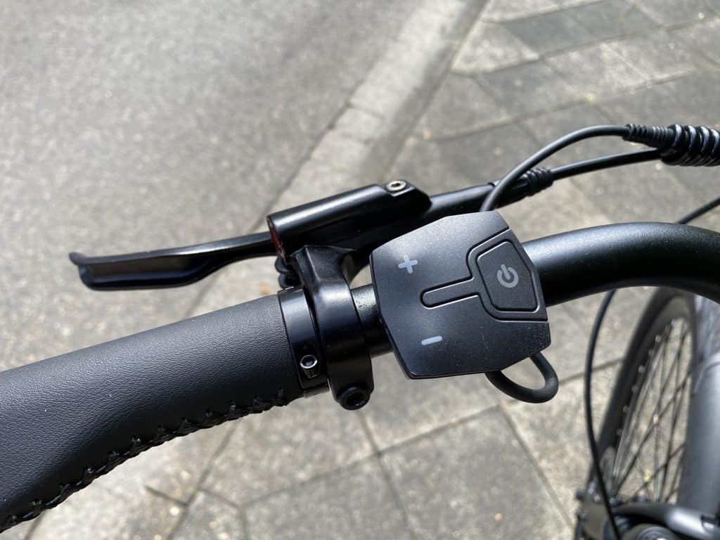 Remote-Einheit und Griffe Air 28 - eBikeNews