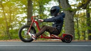 Das Vook E-Trike bietet die etwas andere Art der Fortbewegung