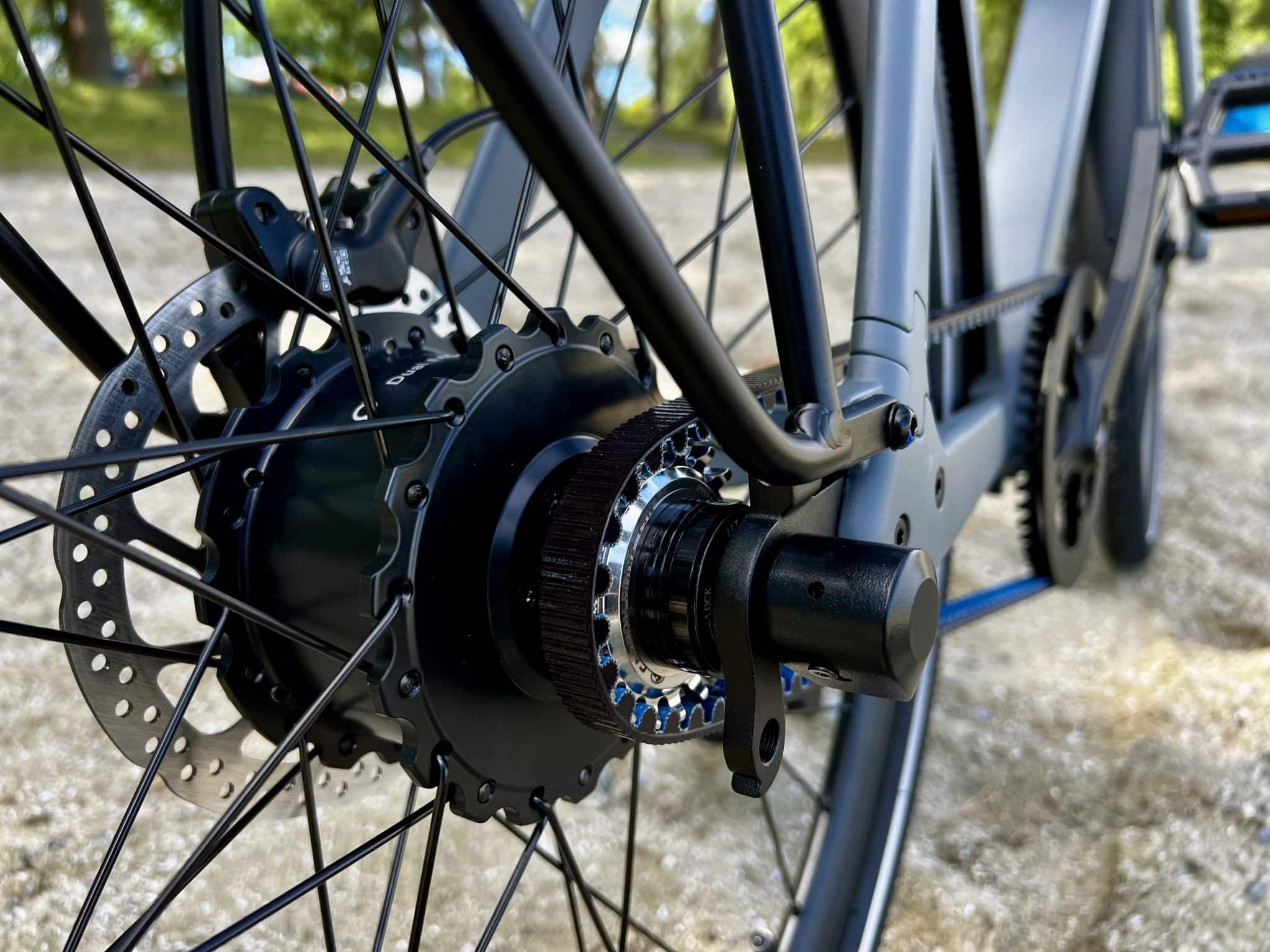 Lemmo One Test: E-Bike hier mit Karbonriemen - ist aber auch mit Kettenschaltung erhältlich | Quelle: eBikeNews